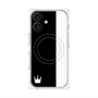 プレミアムパネル with MagSafe［ CASEPLAY Bi-Colors Black & White - ケースプレイ・バイカラー ブラック＆ホワイト ］