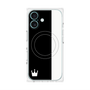 プレミアムパネル with MagSafe［ CASEPLAY Bi-Colors Black & White - ケースプレイ・バイカラー ブラック＆ホワイト ］