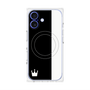 プレミアムパネル with MagSafe［ CASEPLAY Bi-Colors Black & White - ケースプレイ・バイカラー ブラック＆ホワイト ］