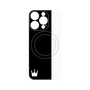 プレミアムパネル with MagSafe［ CASEPLAY Bi-Colors Black & White - ケースプレイ・バイカラー ブラック＆ホワイト ］