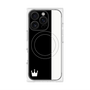プレミアムパネル with MagSafe［ CASEPLAY Bi-Colors Black & White - ケースプレイ・バイカラー ブラック＆ホワイト ］
