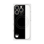 プレミアムパネル with MagSafe［ CASEPLAY Bi-Colors Black & White - ケースプレイ・バイカラー ブラック＆ホワイト ］