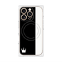 プレミアムパネル with MagSafe［ CASEPLAY Bi-Colors Black & White - ケースプレイ・バイカラー ブラック＆ホワイト ］