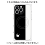 プレミアムパネル with MagSafe［ CASEPLAY Bi-Colors Black & White - ケースプレイ・バイカラー ブラック＆ホワイト ］