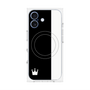 プレミアムパネル with MagSafe［ CASEPLAY Bi-Colors Black & White - ケースプレイ・バイカラー ブラック＆ホワイト ］