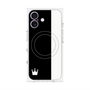 プレミアムパネル with MagSafe［ CASEPLAY Bi-Colors Black & White - ケースプレイ・バイカラー ブラック＆ホワイト ］