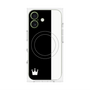 プレミアムパネル with MagSafe［ CASEPLAY Bi-Colors Black & White - ケースプレイ・バイカラー ブラック＆ホワイト ］