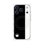 プレミアムパネル with MagSafe［ CASEPLAY Bi-Colors Black & White - ケースプレイ・バイカラー ブラック＆ホワイト ］