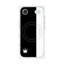 プレミアムパネル with MagSafe［ CASEPLAY Bi-Colors Black & White - ケースプレイ・バイカラー ブラック＆ホワイト ］