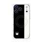 プレミアムパネル with MagSafe［ CASEPLAY Bi-Colors Black & White - ケースプレイ・バイカラー ブラック＆ホワイト ］