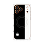 プレミアムパネル with MagSafe［ CASEPLAY Bi-Colors Black & White - ケースプレイ・バイカラー ブラック＆ホワイト ］