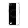 プレミアムパネル with MagSafe［ CASEPLAY Bi-Colors Black & White - ケースプレイ・バイカラー ブラック＆ホワイト ］