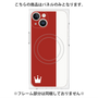 プレミアムパネル with MagSafe［ CASEPLAY Bi-Colors Red & White - ケースプレイ・バイカラー レッド＆ホワイト ］
