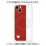 プレミアムパネル with MagSafe［ CASEPLAY Bi-Colors Red & White - ケースプレイ・バイカラー レッド＆ホワイト ］