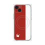 プレミアムパネル with MagSafe［ CASEPLAY Bi-Colors Red & White - ケースプレイ・バイカラー レッド＆ホワイト ］