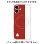プレミアムパネル with MagSafe［ CASEPLAY Bi-Colors Red & White - ケースプレイ・バイカラー レッド＆ホワイト ］