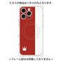 プレミアムパネル with MagSafe［ CASEPLAY Bi-Colors Red & White - ケースプレイ・バイカラー レッド＆ホワイト ］
