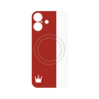 プレミアムパネル with MagSafe［ CASEPLAY Bi-Colors Red & White - ケースプレイ・バイカラー レッド＆ホワイト ］