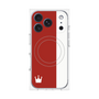 プレミアムパネル with MagSafe［ CASEPLAY Bi-Colors Red & White - ケースプレイ・バイカラー レッド＆ホワイト ］