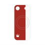 プレミアムパネル with MagSafe［ CASEPLAY Bi-Colors Red & White - ケースプレイ・バイカラー レッド＆ホワイト ］