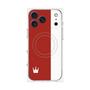 プレミアムパネル with MagSafe［ CASEPLAY Bi-Colors Red & White - ケースプレイ・バイカラー レッド＆ホワイト ］