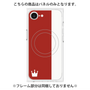 プレミアムパネル with MagSafe［ CASEPLAY Bi-Colors Red & White - ケースプレイ・バイカラー レッド＆ホワイト ］