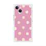 プレミアムパネル with MagSafe［ 水彩ドット・レトロカラー - Pink ］