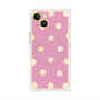 プレミアムパネル with MagSafe［ 水彩ドット・レトロカラー - Pink ］