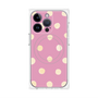 プレミアムパネル with MagSafe［ 水彩ドット・レトロカラー - Pink ］