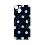 プレミアムパネル with MagSafe［ 水彩ドット・レトロカラー - Navy ］