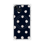 プレミアムパネル with MagSafe［ 水彩ドット・レトロカラー - Navy ］