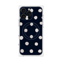 プレミアムパネル with MagSafe［ 水彩ドット・レトロカラー - Navy ］