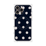 プレミアムパネル with MagSafe［ 水彩ドット・レトロカラー - Navy ］