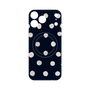 プレミアムパネル with MagSafe［ 水彩ドット・レトロカラー - Navy ］