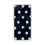 プレミアムパネル with MagSafe［ 水彩ドット・レトロカラー - Navy ］