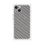 プレミアムパネル with MagSafe［ Small Stripe - Gray × Black ］