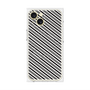 プレミアムパネル with MagSafe［ Small Stripe - Gray × Black ］