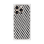 プレミアムパネル with MagSafe［ Small Stripe - Gray × Black ］