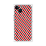 プレミアムパネル with MagSafe［ Small Stripe - Red × Black ］