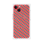 プレミアムパネル with MagSafe［ Small Stripe - Red × Black ］