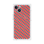 プレミアムパネル with MagSafe［ Small Stripe - Red × Black ］