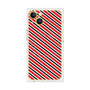 プレミアムパネル with MagSafe［ Small Stripe - Red × Black ］