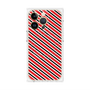 プレミアムパネル with MagSafe［ Small Stripe - Red × Black ］