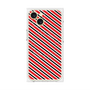 プレミアムパネル with MagSafe［ Small Stripe - Red × Black ］