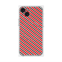プレミアムパネル with MagSafe［ Small Stripe - Red × Black ］