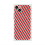 プレミアムパネル with MagSafe［ Small Stripe - Red × Black ］