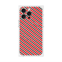 プレミアムパネル with MagSafe［ Small Stripe - Red × Black ］