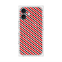 プレミアムパネル with MagSafe［ Small Stripe - Red × Black ］
