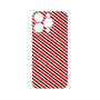プレミアムパネル with MagSafe［ Small Stripe - Red × Black ］