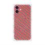 プレミアムパネル with MagSafe［ Small Stripe - Red × Black ］